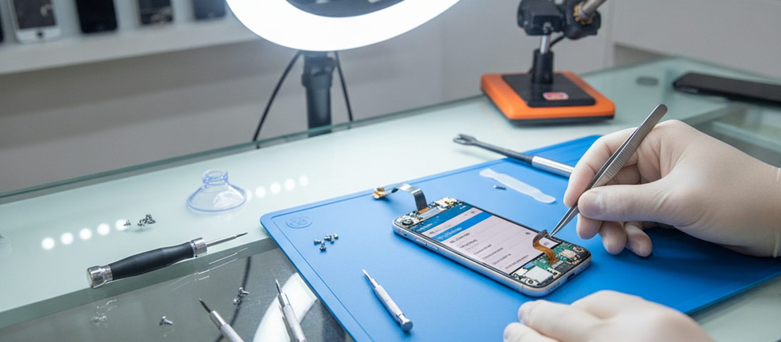 iPhone ekranında hücresel ağ ayarları menüsü açık, sıfırlama seçeneği vurgulanmış.