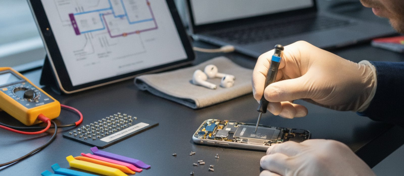 iPhone kulaklık girişine takılı kalmış bir kulaklık simgesi ve çözüm adımları